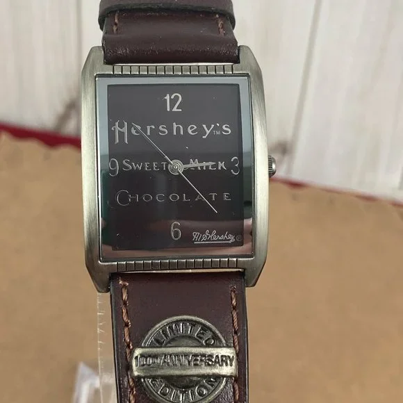 Vintage Hershey\'s 100Th Anniversary Chocolate Color Limited Edition Watch Hershey main image 3